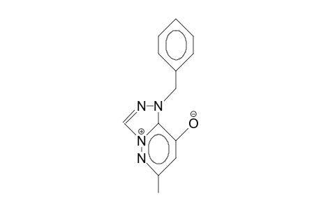 3-Methyl-5-hydroxy-N-benzyl-S-triazolo(4,3-B)pyridazine