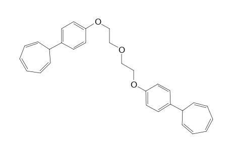 1,5-Bis[4-(cyclohepta-1,3,6-trienyl)phenoxy]-3-oxa-pentane