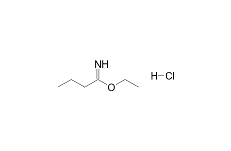 Butanimidic acid, ethyl ester, hydrochloride
