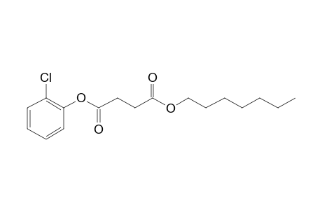 Succinic acid, 2-chlorophenyl heptyl ester