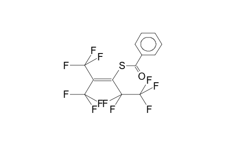 2-TRIFLUOROMETHYL-3-BENZOYLTHIOPERFLUORO-2-PENTENE