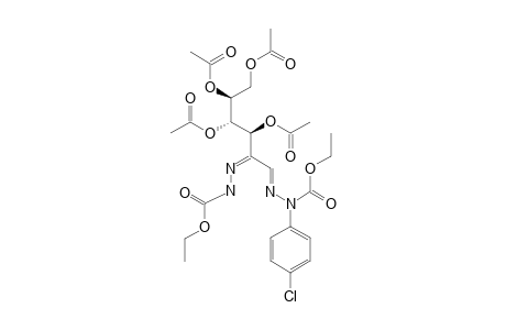 (1E,2E)-1-(4-CHLOROPHENYL)-1,2-BIS-(ETHOXYCARBONYL)-D-GLUCOSAZONE