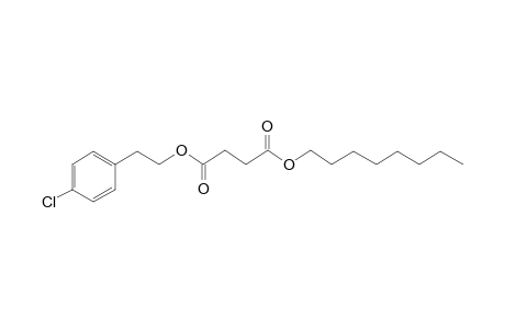 Succinic acid, 4-chlorophenethyl octyl ester