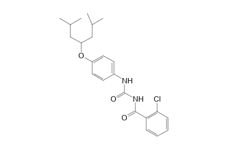 Benzamide, 2-chloro-N-[[[4-[3-methyl-1-(2-methylpropyl)butoxy]phenyl]amino]carbonyl]-
