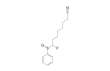 8-FLUORO-8-(PHENYLSULFINYL)-OCTANENITRILE;LESS-POLAR-ISOMER