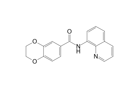 1,4-Benzodioxin-6-carboxamide, 2,3-dihydro-N-(8-quinolinyl)-