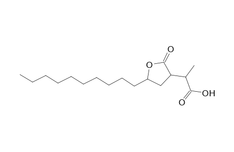 3-Furanacetic acid, 5-decyltetrahydro-.alpha.-methyl-2-oxo-