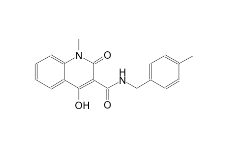 4-hydroxy-1-methyl-N-(4-methylbenzyl)-2-oxo-1,2-dihydro-3-quinolinecarboxamide