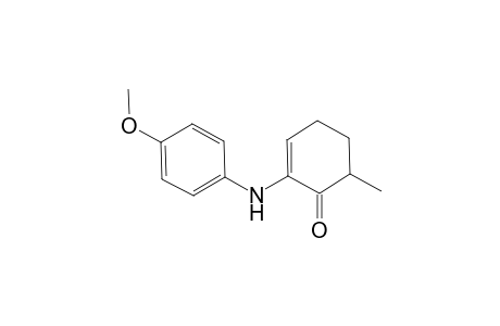 2-(4-Methoxyphenylamino)-6-methylcyclohex-2-en-1-one