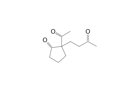 2-Acetyl-2-(3-oxobutyl)cyclopentanone