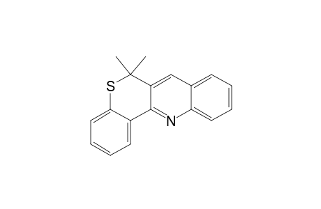 6H-[1]Benzothiopyrano[4,3-b]quinoline, 6,6-dimethyl-