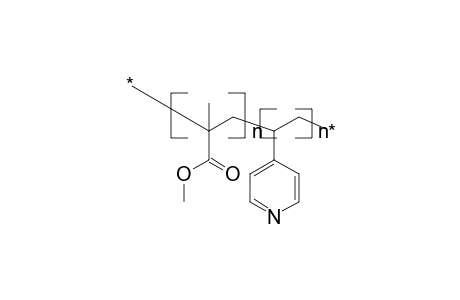 Poly(methyl methacrylate-co-4-vinylpyridine)