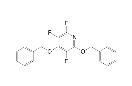2,3,5-trifluoro-4,6-bis(phenylmethoxy)pyridine