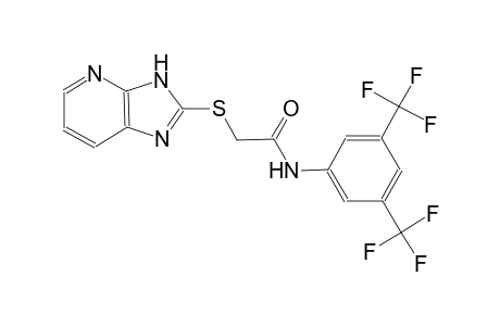 N-[3,5-bis(trifluoromethyl)phenyl]-2-(3H-imidazo[4,5-b]pyridin-2-ylsulfanyl)acetamide