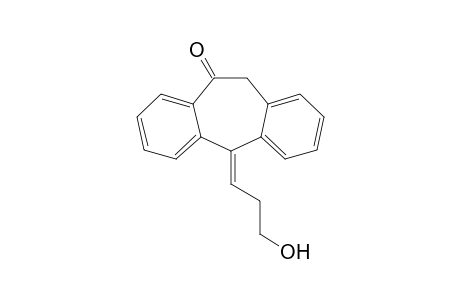 5-(.gamma.-Hydroxypropylidene)-10,11-dihydro-10-oxo-5H-dibenzo[a,d]cycloheptene