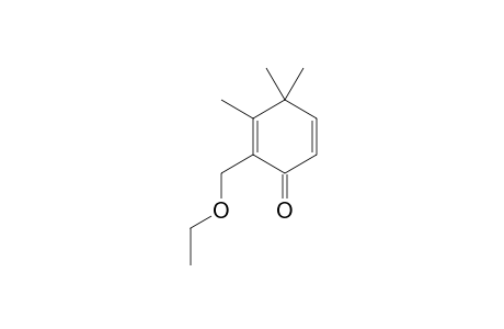 2-ETHOXYMETHYL-3,4,4-TRIMETHYLCYCLOHEXA-2,5-DIENONE