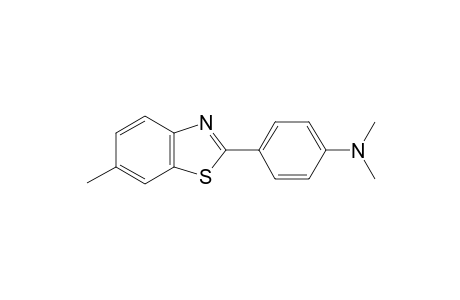dimethyl-[4-(6-methyl-1,3-benzothiazol-2-yl)phenyl]amine
