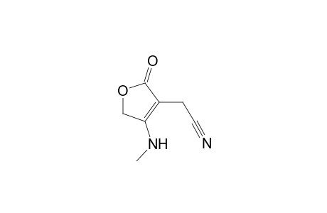 2-Cyanomethyl-3-methylamino-2-buten-4-olide