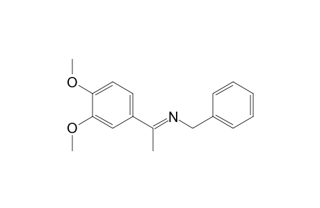Benzenemethanamine, N-[1-(3,4-dimethoxyphenyl)ethylidene]-