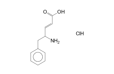 2-(E)-Pentensaeure, (4S)-amino-5-phenyl-, hydrochlorid