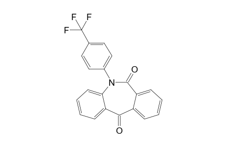 5-( p-Trifluoromethylphenyl)-5,6-dihydro-11H-dibenzo[b,e]azepin-6,11-dione