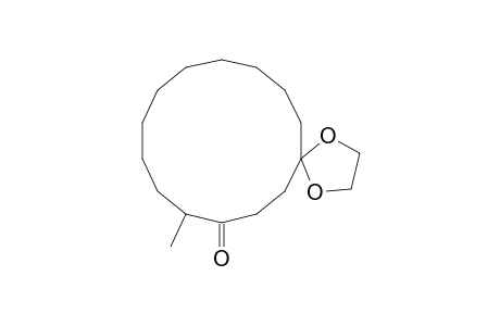 1,4-Dioxaspiro[4.13]octadecan-8-one, 9-methyl-
