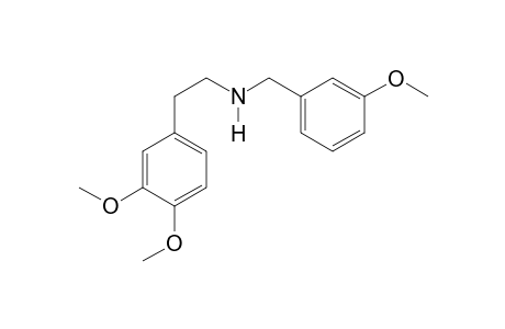 2-(3,4-Dimethoxyphenyl)-N-(3-methoxybenzyl)ethan-1-amine