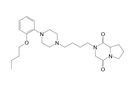 2-[4-[4-(ORTHO-BUTOXYPHENYL)-PIPERAZIN-1-YL]-BUTYL]-1,4-DIOXOPERHYDRO-PYRROLO-[1,2-A]-PYRAZINE
