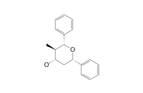 CIS-2,6-DIPHENYL-CIS-1-HYDROXY-TRANS-2-METHYLTETRAHYDROPYRANE