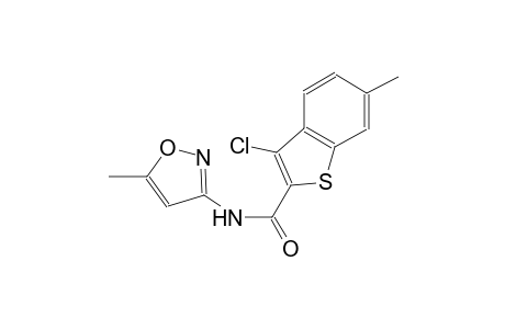 3-chloro-6-methyl-N-(5-methyl-3-isoxazolyl)-1-benzothiophene-2-carboxamide