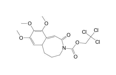 3-Benzazocine-3(2H)-carboxylic acid, 1,4,5,6-tetrahydro-8,9,10-trimethoxy-2-oxo-, 2,2,2-trichloroethyl ester