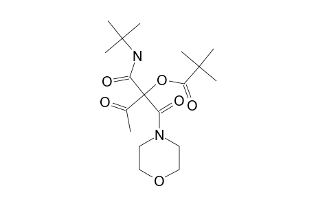 1-(TERT.-BUTYLAMINO)-2-(MORPHOLINOCARBONYL)-1,3-DIOXO-BUTAN-2-YL-PIVALATE