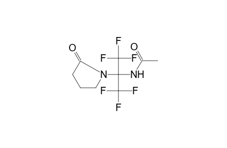 N-[2,2,2-Trifluoro-1-(2-oxo-pyrrolidin-1-yl)-1-trifluoromethyl-ethyl]-acetamide