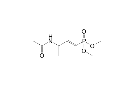 N-[3-(Dimethoxyphosphoryl)-1-methyl-2-propenyl]-acetamide