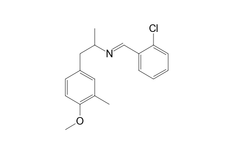 1-(2-Chlorophenyl)-N-[1-(4-methoxy-3-methylphenyl)propan-2-yl]methanimine