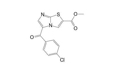 Methyl 5-(4-chlorobenzoyl)imidazo[2,1-b][1,3]thiazole-2-carboxylate