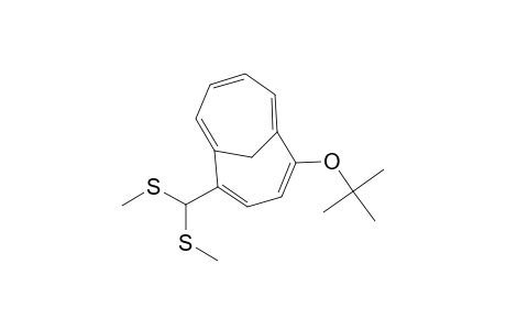 2-[bis(methylsulfanyl)methyl]-5-tert-butoxy-bicyclo[4.4.1]undeca-1(10),2,4,6,8-pentaene