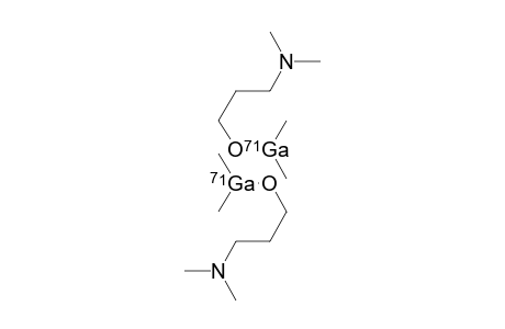 Dimethylgallium(III)-71Ga 3-(dimethylamino)propan-1-olate