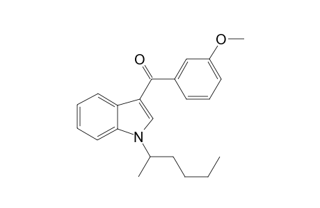 1-(Hex-2-yl)-3-(3-methoxybenzoyl)indole