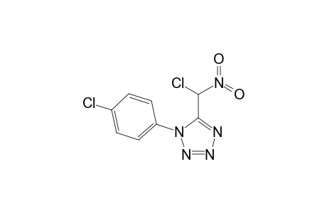 5-[Chloro(nitro)methyl]-1-(4-chlorophenyl)-1H-tetrazole