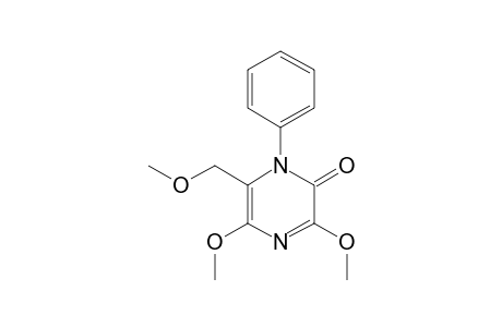 3,5-Dimethoxy-6-methoxymethyl-1-phenylpyrazin-2(1H)-one