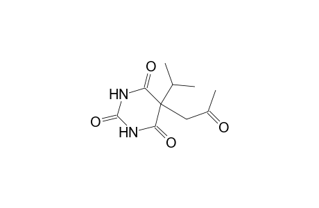 5-(2-oxidanylidenepropyl)-5-propan-2-yl-1,3-diazinane-2,4,6-trione