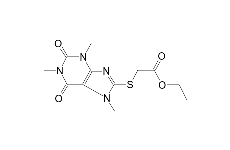 ethyl [(1,3,7-trimethyl-2,6-dioxo-2,3,6,7-tetrahydro-1H-purin-8-yl)sulfanyl]acetate