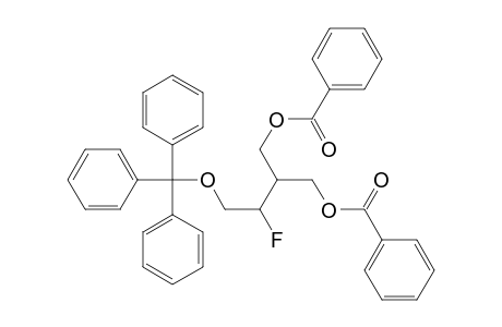 1,3-Propanediol, 2-[1-fluoro-2-(triphenylmethoxy)ethyl]-, dibenzoate