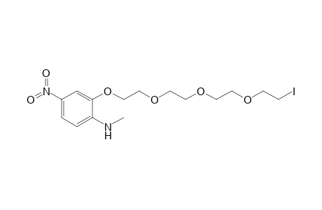 2-[2-[2-[2-(2-iodanylethoxy)ethoxy]ethoxy]ethoxy]-N-methyl-4-nitro-aniline