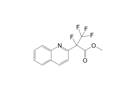 Methyl 2-(2'-quinolinyl)perfluoropropionate