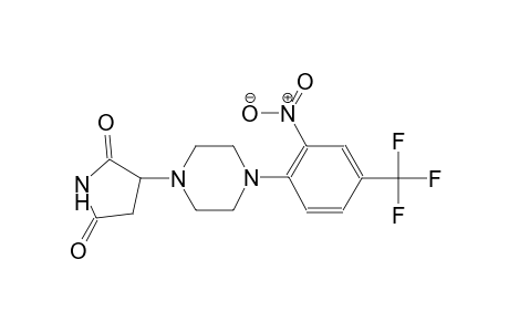 2,5-pyrrolidinedione, 3-[4-[2-nitro-4-(trifluoromethyl)phenyl]-1-piperazinyl]-