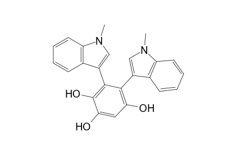 5,6-Bis(1-methyl-1H-indol-3-yl)-1,2,4-benzenetriol