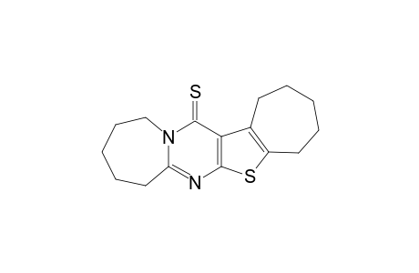 14H-Cyclohepta[4',5']thieno[2',3':4,5]pyrimido[1,2-a]azepine-14-thione, 1,2,3,4,5,8,9,10,11,12-decahydro-