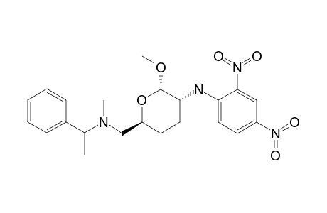 METHYL-2,3,4,6-TETRADEOXY-2-(2,4-DINITROPHENYLAMINO)-6-{METHYL-[(1R)-PHENYLETHYL]-AMINO}-alpha-D-ERYTHRO-HEXAPYRANOSIDE
